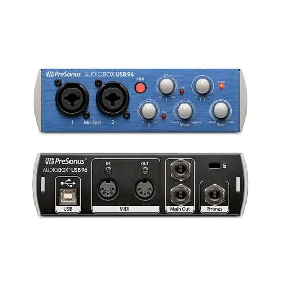 Presonus AudioBox USB 96 – 2×2 USB 2.0 Audio Interface